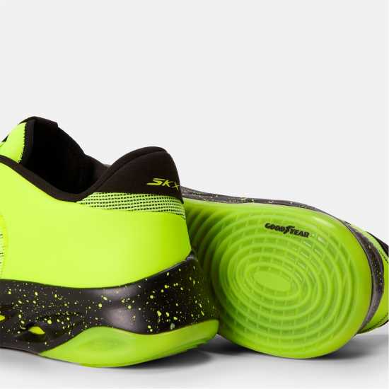 Skechers Basketball Float Low Trainer Mens Жълто/Черно Skechers Basketball Float Low Trainer Mens Жълто/Черно