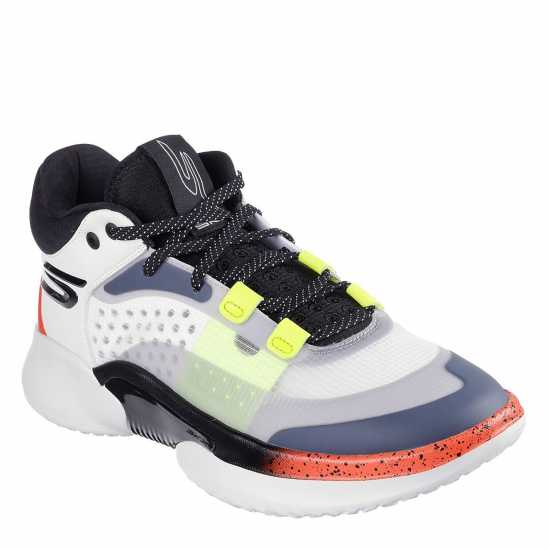 Skechers Basketball Skx Resagrip Trainers Mens Бяло/Сиво Skechers Basketball Skx Resagrip Trainers Mens Бяло/Сиво