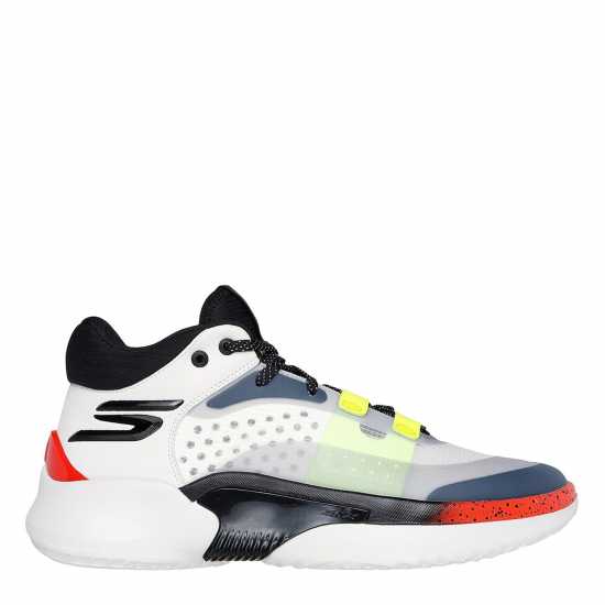 Skechers Basketball Skx Resagrip Trainers Mens Бяло/Сиво Skechers Basketball Skx Resagrip Trainers Mens Бяло/Сиво