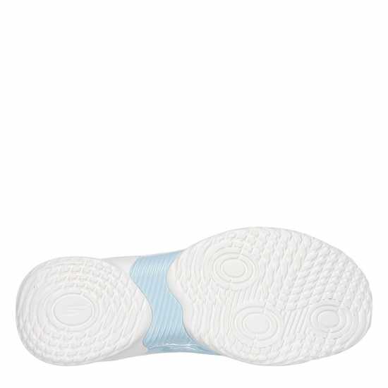 Skechers Basketball Skx Resagrip Trainers Mens Сиво/Бяло 