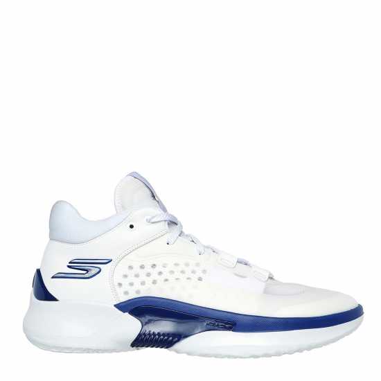 Skechers Basketball Skx Resagrip Trainers Mens Бяло/Синьо 