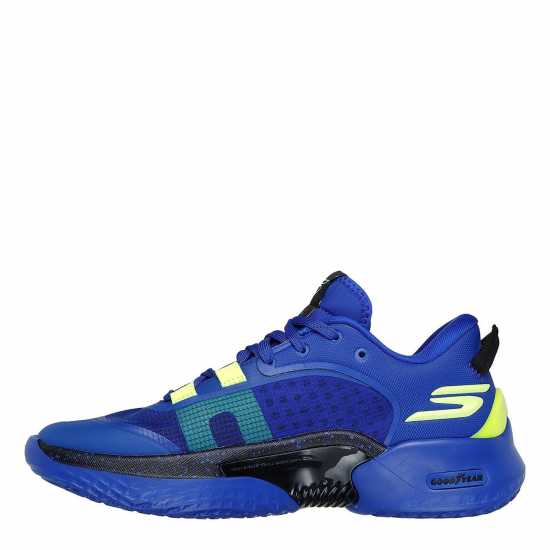 Skechers Resagrip Basketball Trainers Mens Син/Черен 