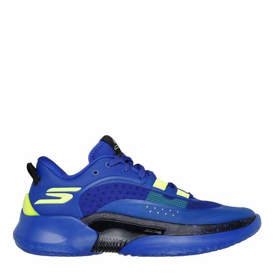 Skechers Resagrip Basketball Trainers Mens Син/Черен 
