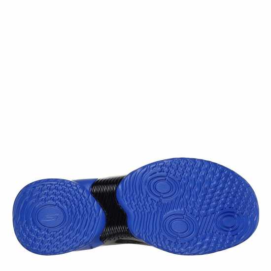 Skechers Resagrip Basketball Trainers Mens Син/Черен 