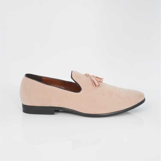 Brave Soul Pink Mens Faux Suede Loafer  Мъжки обувки