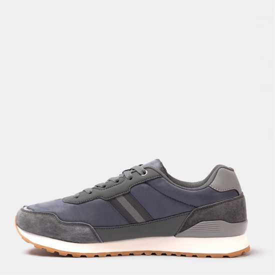 Kappa Dr Trainers Mens Dark Grey 
