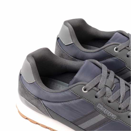 Kappa Dr Trainers Mens Dark Grey 