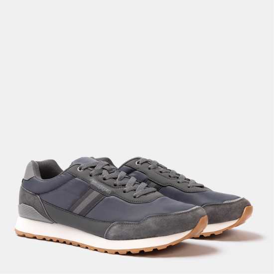 Kappa Dr Trainers Mens Dark Grey 