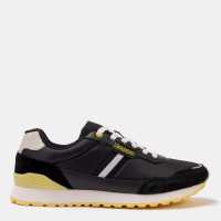 Kappa Dr Trainers Mens Black/Yellow Kappa Dr Trainers Mens Black/Yellow