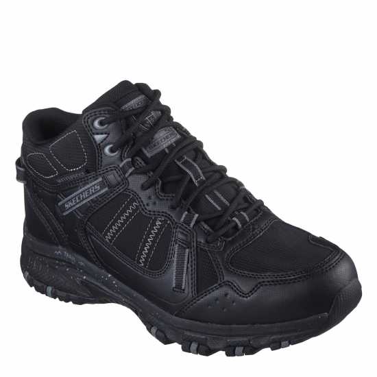 Skechers Здрави Ботуши Hillcrest Rugged Boots Mens Black/Black 