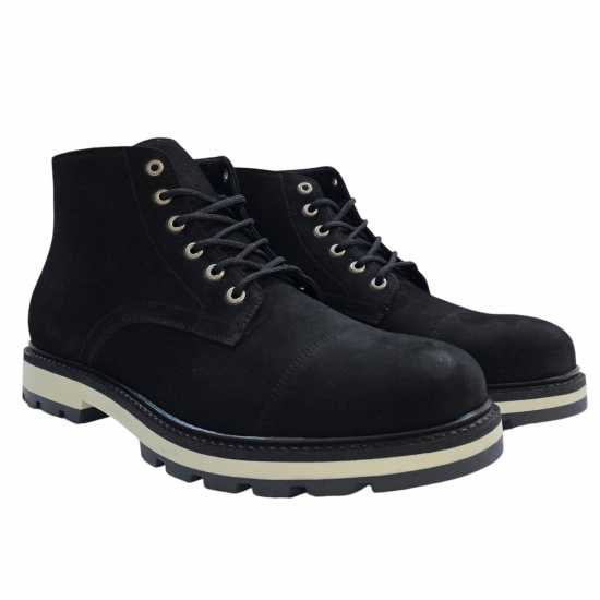 Мъжки Боти Nicholas Deakins Deaks Mondeo Chukka Boots Черно 