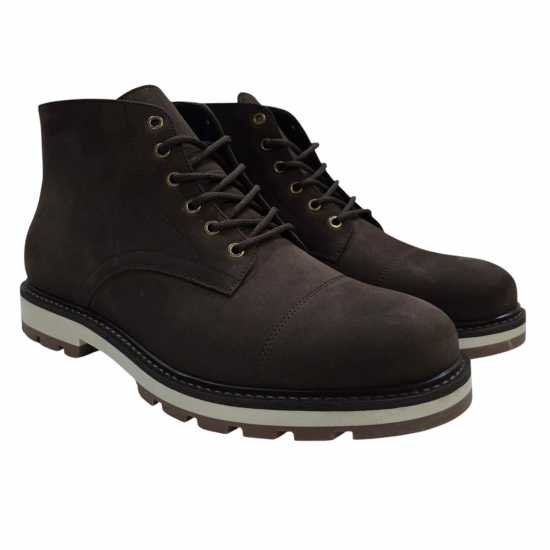 Мъжки Боти Nicholas Deakins Deaks Mondeo Chukka Boots Тъмно кафяво 