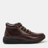 Мъжки боти и ботуши Donnay Мъжки Боти Leather Casual Chukka Boots Mens Dark Brown Donnay Мъжки Боти Leather Casual Chukka Boots Mens Dark Brown Мъжки боти и ботуши