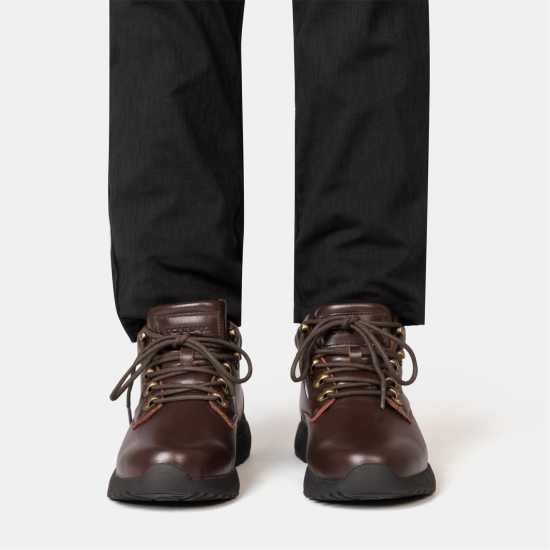 Donnay Мъжки Боти Leather Casual Chukka Boots Mens Dark Brown Мъжки боти и ботуши