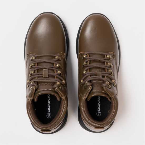 Donnay Мъжки Боти Leather Casual Chukka Boots Mens Brown Мъжки боти и ботуши