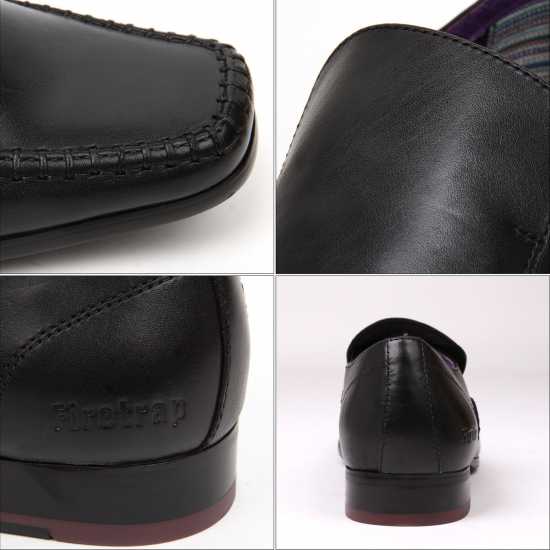 Мъжки обувки Firetrap Мъжки Обувки Hampton Mens Shoes Черно Firetrap Мъжки Обувки Hampton Mens Shoes Черно Мъжки обувки