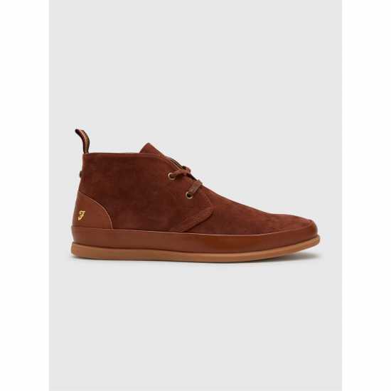 Farah Norland Chukka Boot Тъмно кафяво 