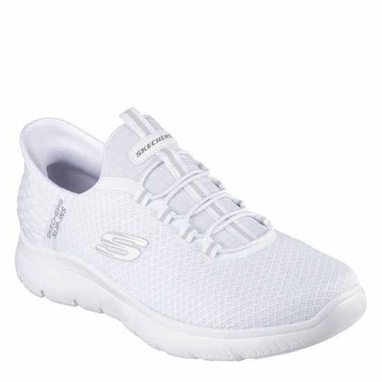 Skechers Slip-Ins: Summits - High Range Mens White Skechers Slip-Ins: Summits - High Range Mens White