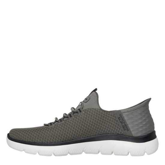 Skechers Slip-Ins: Summits - High Range Mens Олива Skechers Slip-Ins: Summits - High Range Mens Олива