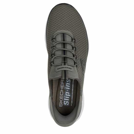 Skechers Slip-Ins: Summits - High Range Mens Олива Skechers Slip-Ins: Summits - High Range Mens Олива