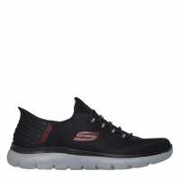 Skechers Slip-Ins: Summits - High Range Mens Черно/Червено/Сиво