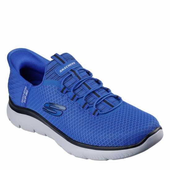 Skechers Slip-Ins: Summits - High Range Mens Син/Черен Skechers Slip-Ins: Summits - High Range Mens Син/Черен