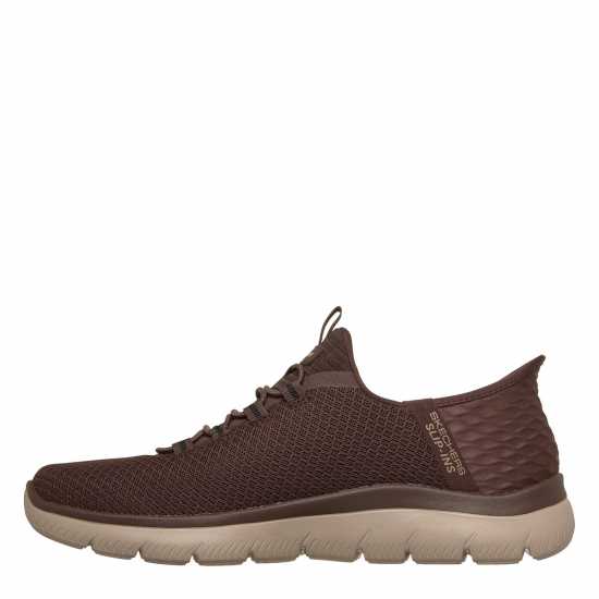 Skechers Slip-Ins: Summits - High Range Mens Chocolate Skechers Slip-Ins: Summits - High Range Mens Chocolate