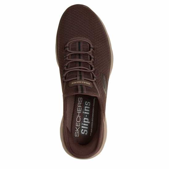 Skechers Slip-Ins: Summits - High Range Mens Chocolate Skechers Slip-Ins: Summits - High Range Mens Chocolate