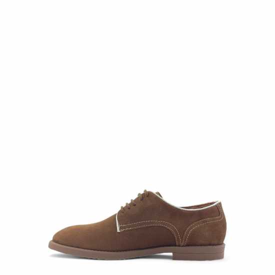 Firetrap Men's Arthur Derby Shoes Тъмно кафяв велур 