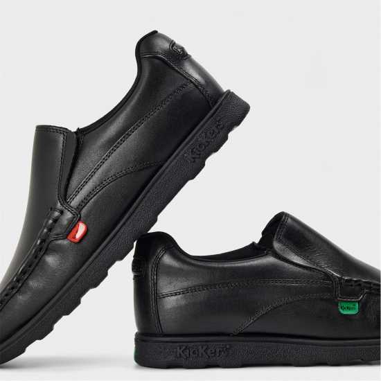 Kickers Fragma Slip-On Moc Toe Formal Shoes  