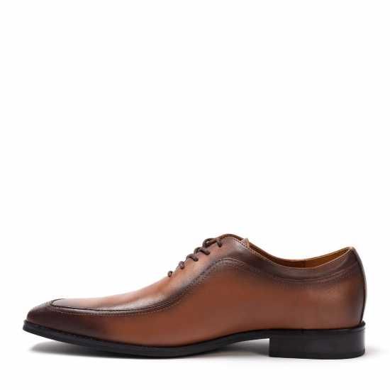 Мъжки обувки Giorgio Leather Oxford Dress Formal Men Shoes Кафяво Giorgio Leather Oxford Dress Formal Men Shoes Кафяво Мъжки обувки