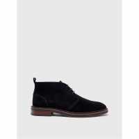 Pretty Green Мъжки Боти Men's Handley Chukka Boots Черно Pretty Green Мъжки Боти Men's Handley Chukka Boots Черно