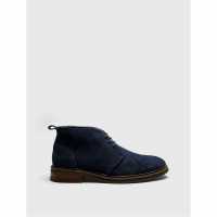 Pretty Green Handley Boots Морска синьо Мъжки боти и ботуши