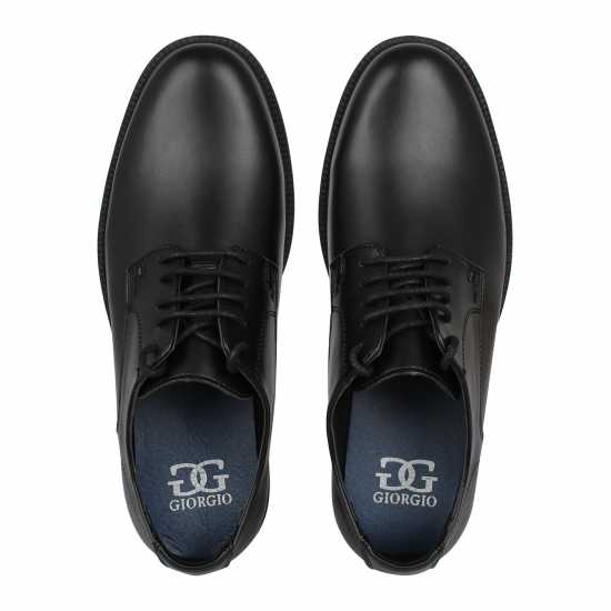 Мъжки обувки Giorgio Lace Up Derby Shoes Mens Black Giorgio Lace Up Derby Shoes Mens Black Мъжки обувки