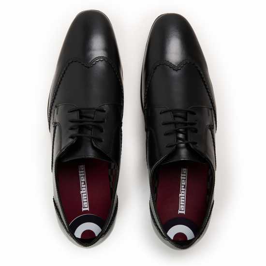 Lambretta Men's Blair Derby Shoes Black 