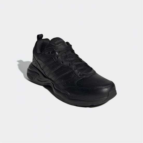 Adidas Strutter Shoes Mens Core Black / Core Black / Grey Мъжки маратонки