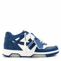 Off White Men's Out Of Office Classic Trainers, Trademark Branding Royal Blue 