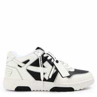 Off White Men's Out Of Office Classic Trainers, Trademark Branding Black/White 