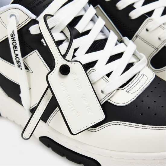 Off White Men's Out Of Office Classic Trainers, Trademark Branding Black/White 