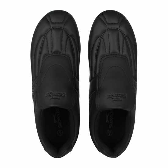 Slazenger Warrior Trainer Mens Черно/Тъмно сиво 