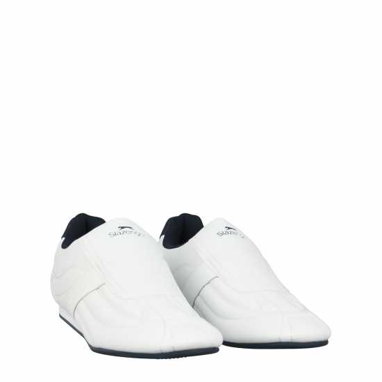 Slazenger Warrior Trainer Mens Бяло/Морско синьо 