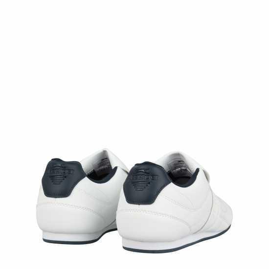 Slazenger Warrior Trainer Mens Бяло/Морско синьо 