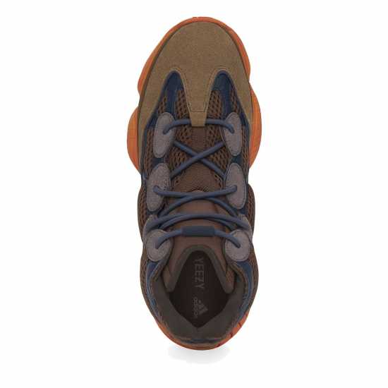 Yeezy Men's 500 High-Top Sneakers Тактилен Оранжев Yeezy Men's 500 High-Top Sneakers Тактилен Оранжев
