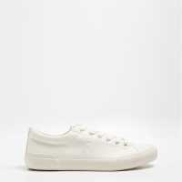 Farah Men's Dallas Vulcanised Low-Top Trainers Бяло 