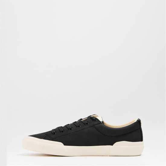 Farah Men's Dallas Vulcanised Low-Top Trainers Черно 