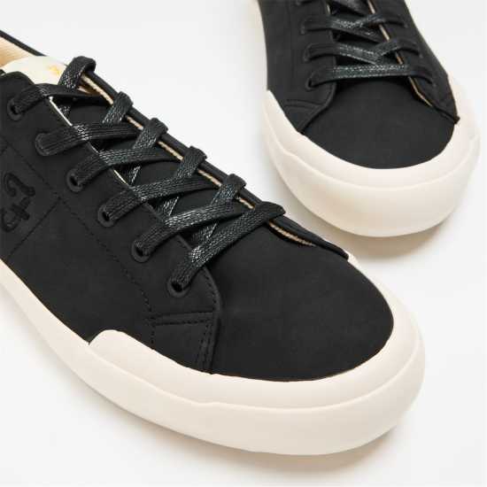 Farah Men's Dallas Vulcanised Low-Top Trainers Черно 