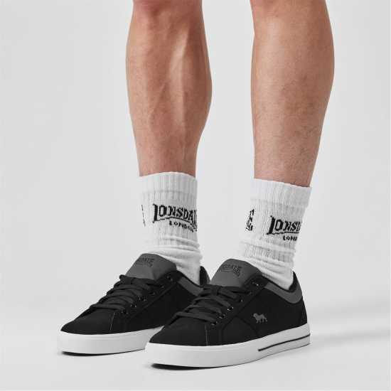 Lonsdale Latimer Trainers Mens Черно 