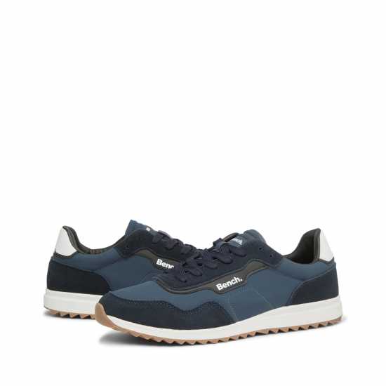 Bench Men's Brooke Low-Top Trainers Морска синьо Bench Men's Brooke Low-Top Trainers Морска синьо