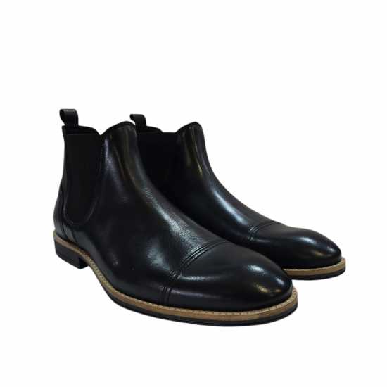 Firetrap Ботуши С Ластик На Глезена Bush Chelsea Boots Черно Firetrap Ботуши С Ластик На Глезена Bush Chelsea Boots Черно