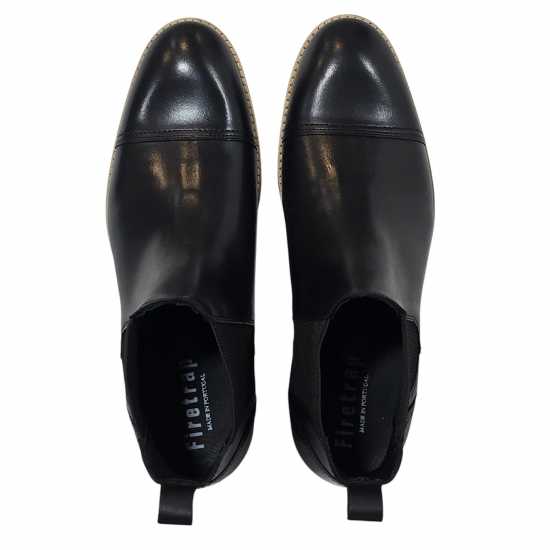 Firetrap Ботуши С Ластик На Глезена Bush Chelsea Boots Черно Firetrap Ботуши С Ластик На Глезена Bush Chelsea Boots Черно